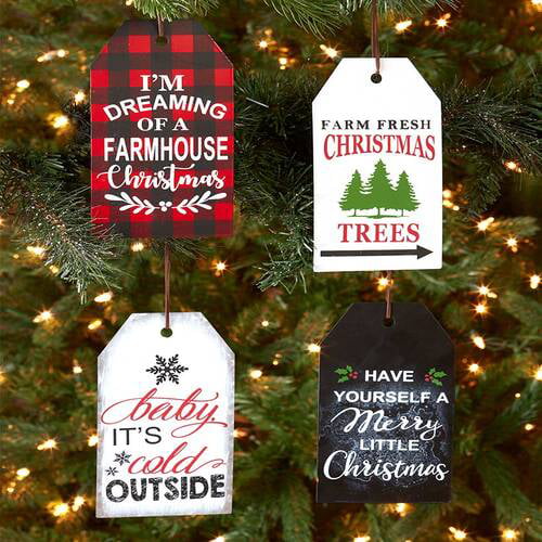 Roman Christmas Snowmen Ornaments White Assorted LED Ornaments Pack of 4 4 3/4 Inch 